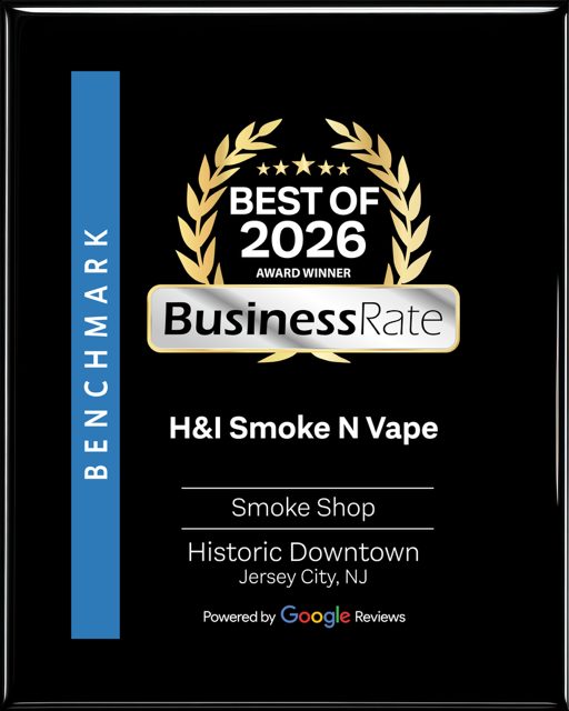 Best of 2026 Award Winner plaque for H&I Smoke N Vape